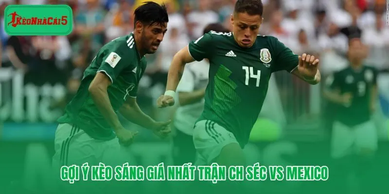 CH Séc vs Mexico - cửa dưới và xỉu 2.5 đáng theo dõi nhất
